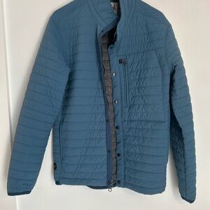 Relwen WindZip Blue Quilted Performance Jacket